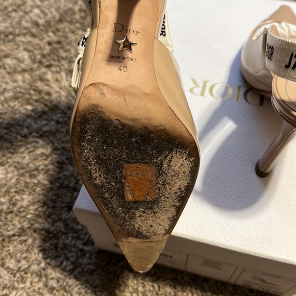 Nude size 40 heel 10,00 Dior heel - Picture 4 of 9